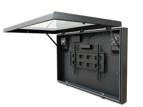 metal box for outdoor tv|waterproof weatherproof outdoor tv cabinet.